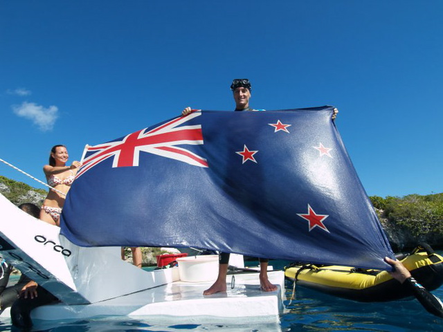 Will & Brittany celebrate NZ